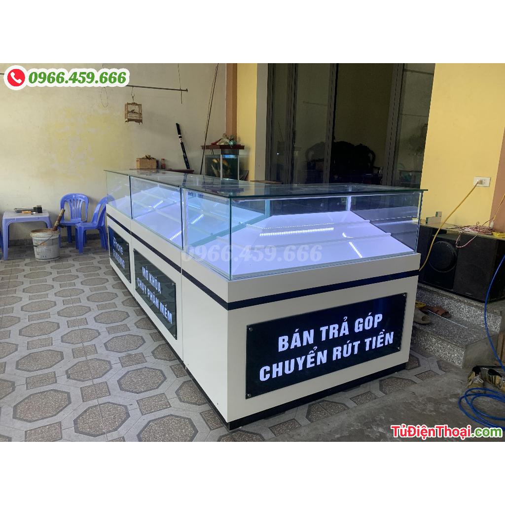 Tủ Trưng Bày điện thoại mẫu tủ Nằm