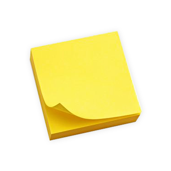 [Giá Sỉ] Giấy ghi chú, note vàng 3x3