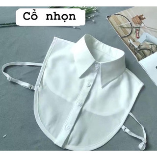 COMBO 2 CỔ ÁO GIẢ SƠ MI MÀU TRẮNG