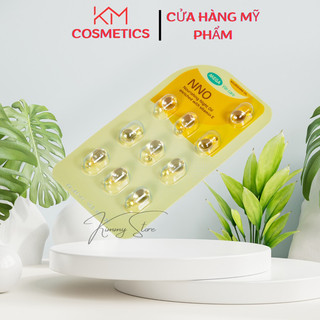 Lẻ 1 viên dầu dưỡng vitamin e NNO dưỡng da mẫu hộp mới