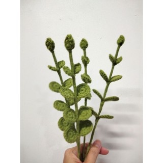 Cành lá táo bằng len handmade