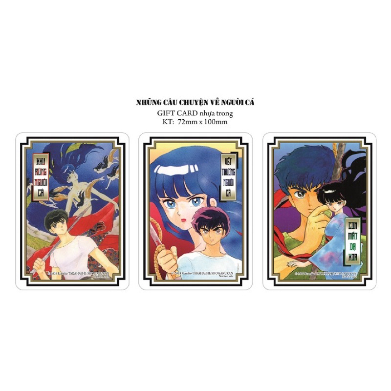 Gift set - box Những câu chuyện về người cá Mermaid Saga