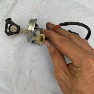 Bộ ổ khoá xe Mio Classico/ Utimo - 1 chìa (hàng zin tháo xe chính hãng)