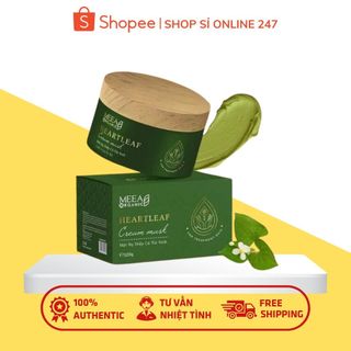 [Chính Hãng] mặt nạ tái sinh meea organic giúp giảm mụn trắng da mặt nạ diếp cá tái sinh meea organic