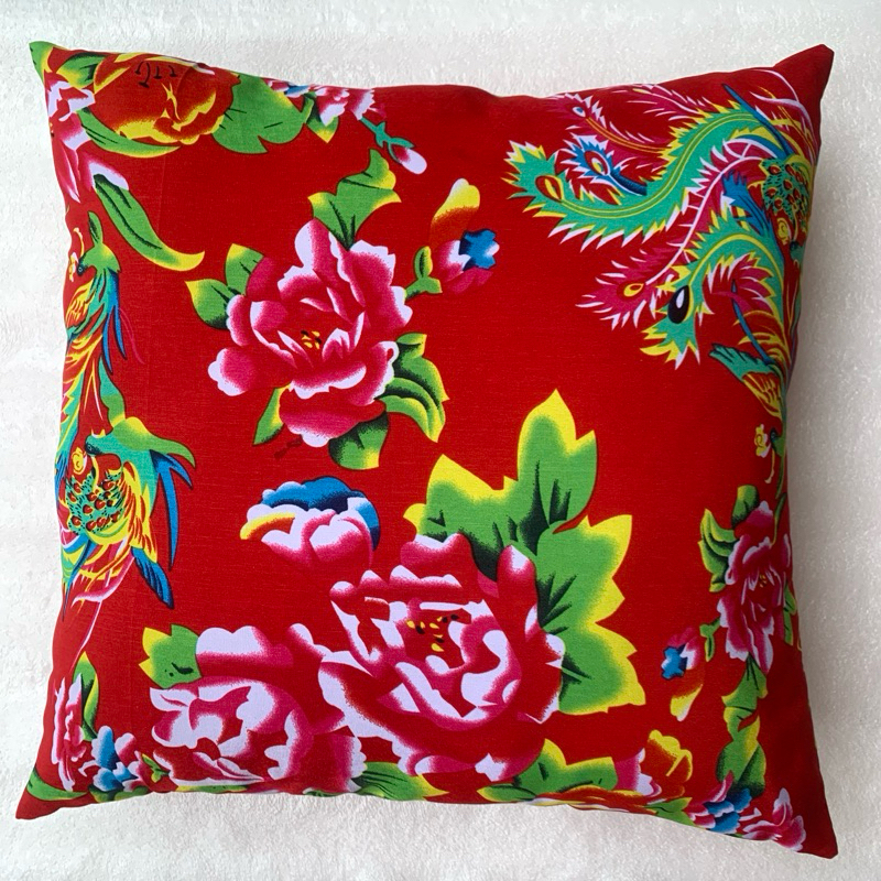 Vải công phượng trang trí tết khổ rộng 1m6