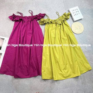 đầm kiểu  chất lụa chéo , phom chuẩn đẹp