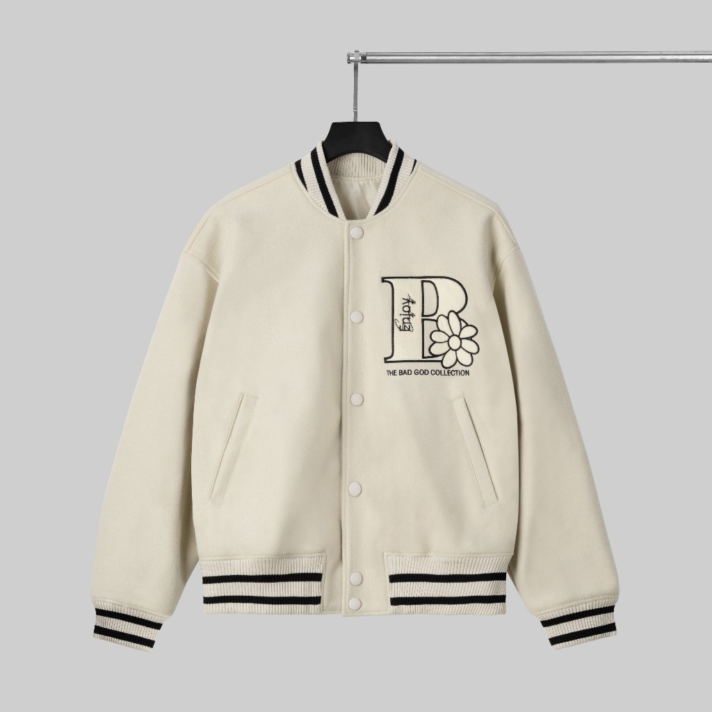 Áo Bomber Varsity Jacket The Bad God B Flow