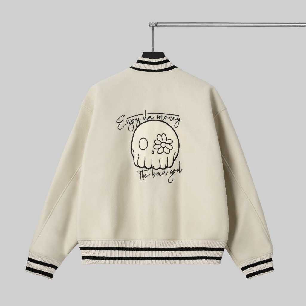 Áo Bomber Varsity Jacket The Bad God B Flow