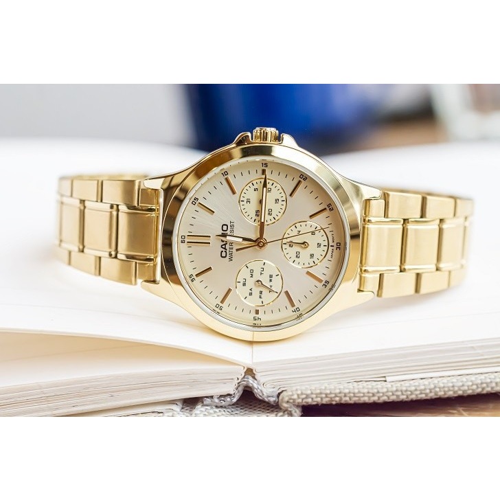 Đồng hồ Nữ C.A.S.l.0 LTP-V300G-7A Hàng chính hãng