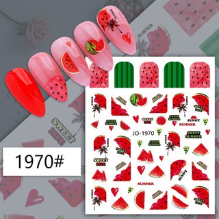 Sticker & Decal dán móng tay hoa quả