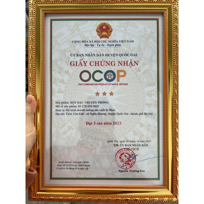 400G Bột Đậu Truyền Thống Lá Mori, Thuần Chay, Non GMO Dinh Dưỡng Cho Gia Đình