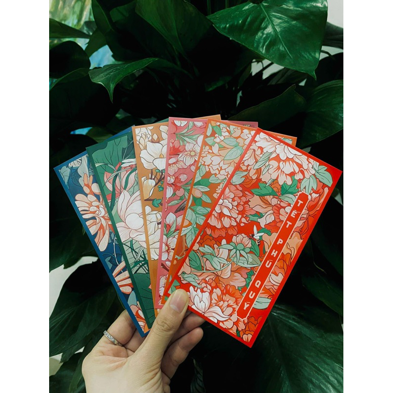 Bao lì xì tết 2023  lì xì tết, lì xì hoa lá 2023 tết Quý Mão đẹp giá rẻ được chọn mẫu