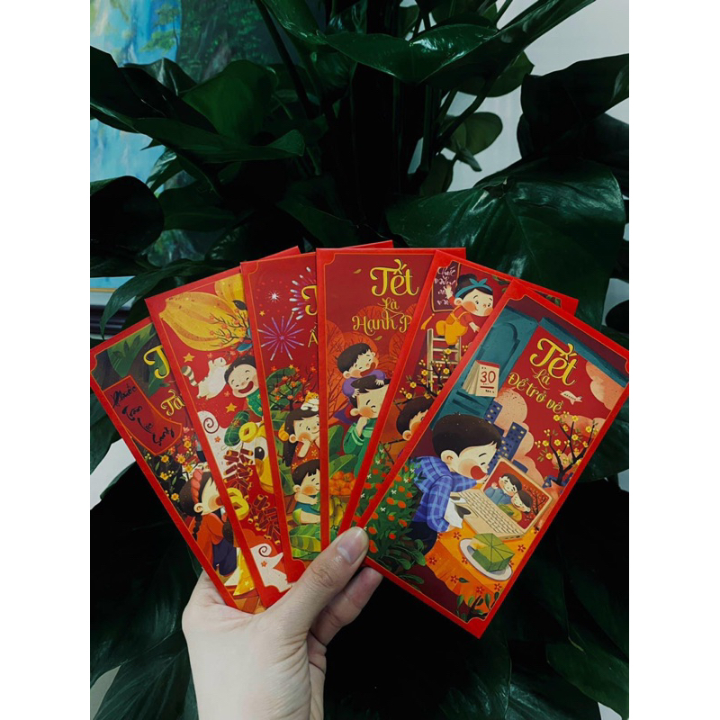 Bao lì xì tết 2023  lì xì tết, lì xì hoa lá 2023 tết Quý Mão đẹp giá rẻ được chọn mẫu
