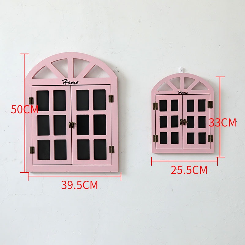 Cửa sổ gỗ decor quán cafe, phòng trà, homestay