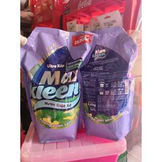 Túi nước giặt xả maxkleen 2.4kg