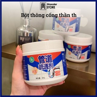 Bột thông tắc cống thần thánh hương chanh bạc hà chai bột thông tắc sinh học hiệu quả tức thì