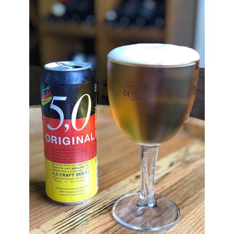 Bia 5,0 Original - nhập khẩu Đức - 1 lon 500ml