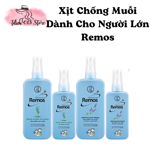 Xịt Chống Muỗi Dành Cho Người Lớn Remos