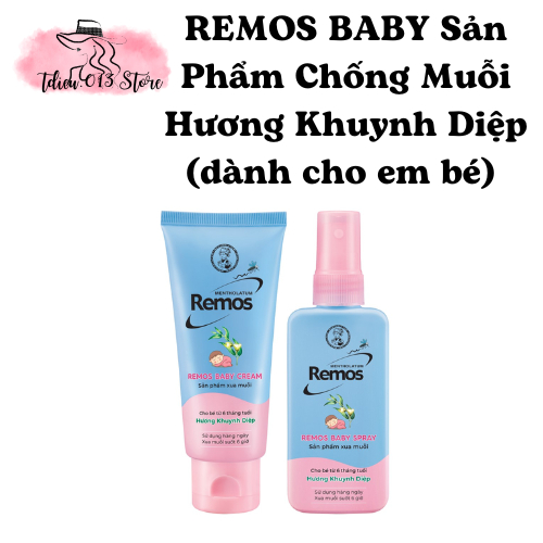 REMOS BABY Sản Phẩm Chống Muỗi Hương Khuynh Diệp (dành cho em bé)