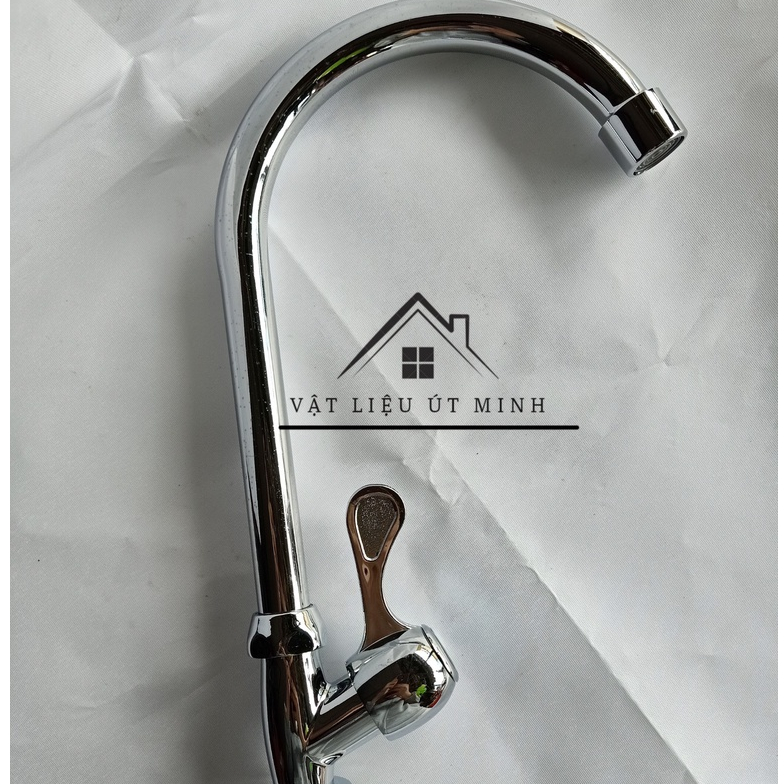 Vòi nước rửa chén, vòi rửa tay, vòi rửa mặt inox không gỉ độ bền cao thiết kế sang trọng, gọn gàng