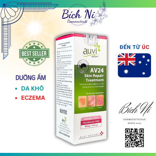 Auvi Nature Av24 Skin Repair Treatment – Kem Dưỡng Giúp Làm Dịu Và Phục Hồi Da