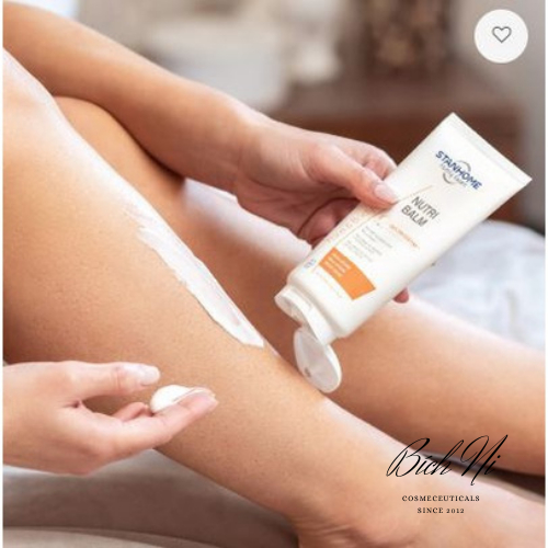 Kem dưỡng ẩm Stanhome Nutri Balm 200ml  giảm khô da do thời tiết, viêm da cơ địa.
