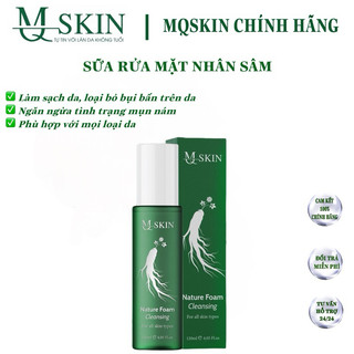 Sữa rửa mặt nhân sâm mq skin 120ml