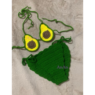 Bikini đi biển cho bé Handmade❤️ ( mẫu hoa quả)[không kèm phụ kiện]