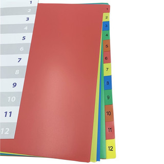 Phân trang nhựa Double A 12 số