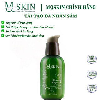 Tái Tạo Da Nhân Sâm Mqskin_serum thay da ngừa mụn, nám tàn nhang, sẹo rỗ