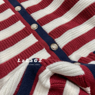 VÁY LEN KẺ ĐỎ DÁNG XUÔNG BASIC QCCC