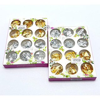 giấy nhún (giấy bạc vàng) trang trí móng