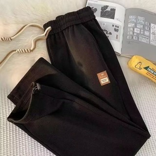 Quần Jogger nam nữ APT Unisex Quần ống rộng unisex chất liệu vải nhung tăm, mùa thu đông phong cách đường phố