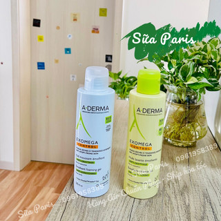Sữa tắm Aderma exomega control 500ml dành cho da khô, da cơ địa_Sữa Paris Aderma