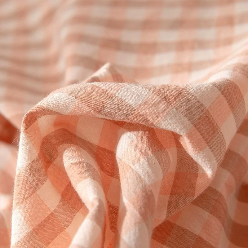 Bộ Chăn Ga Gối Cotton Tici 4 Món Chăn Có Khoá Kéo Lồng Ruột Bảng 10 Màu Hoạ Tiết Kẻ Caro