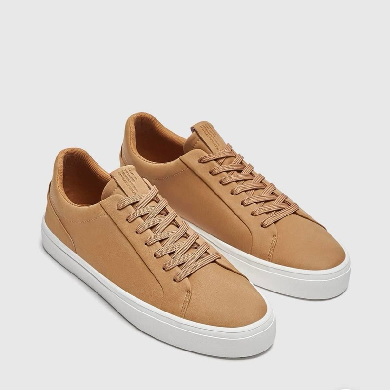 Giày Sneaker Thấp Cỗ “Plo Da Cao Cấp” | Kèm Bộ Quà