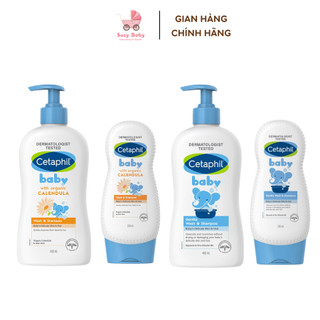 Sữa tắm gội toàn thân cho bé Cetaphil Baby Wash and Shampoo 230ml/400ml