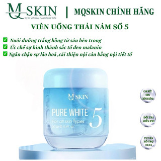 Viên Uống Thải Nám (Pure White) MQ SKIN chính hãng