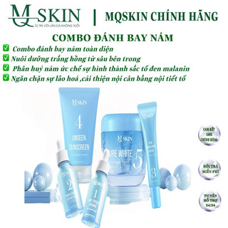 Combo đánh bay nám Mqskin , mờ nám, tàn nhang,đồi mồi