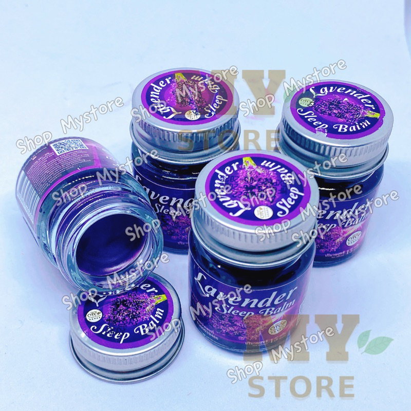 Dầu Cù Là Ngủ Ngon Lavender Sleep Balm Thái Lan 15g