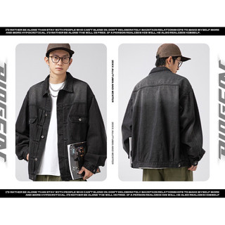 Áo Khoác Jeans Denim Jacket Unisex’s New Xám Xanh Wash