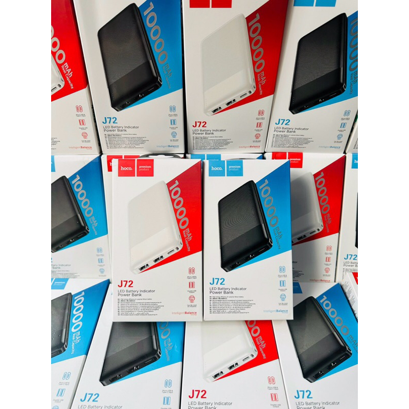 sạc dự phòng j72 chính hãng hoco