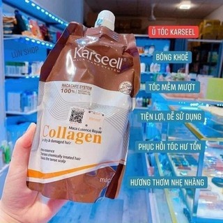 Kem ủ tóc karseell maca essence repair collagen 500ml