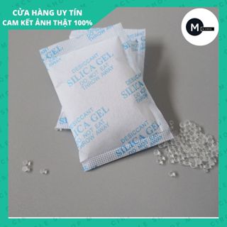 (𝐆𝐢𝐚́ 𝐭𝐨̂́𝐭) Gói hút ẩm giày dép túi to 20gram - Silica Gel - Chống ẩm mốc cho tủ quần áo, giày dép, balo, túi xách