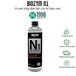 Vi sinh sống Biozym N1 xử lý độc tố và làm trong nước bể thủy sinh