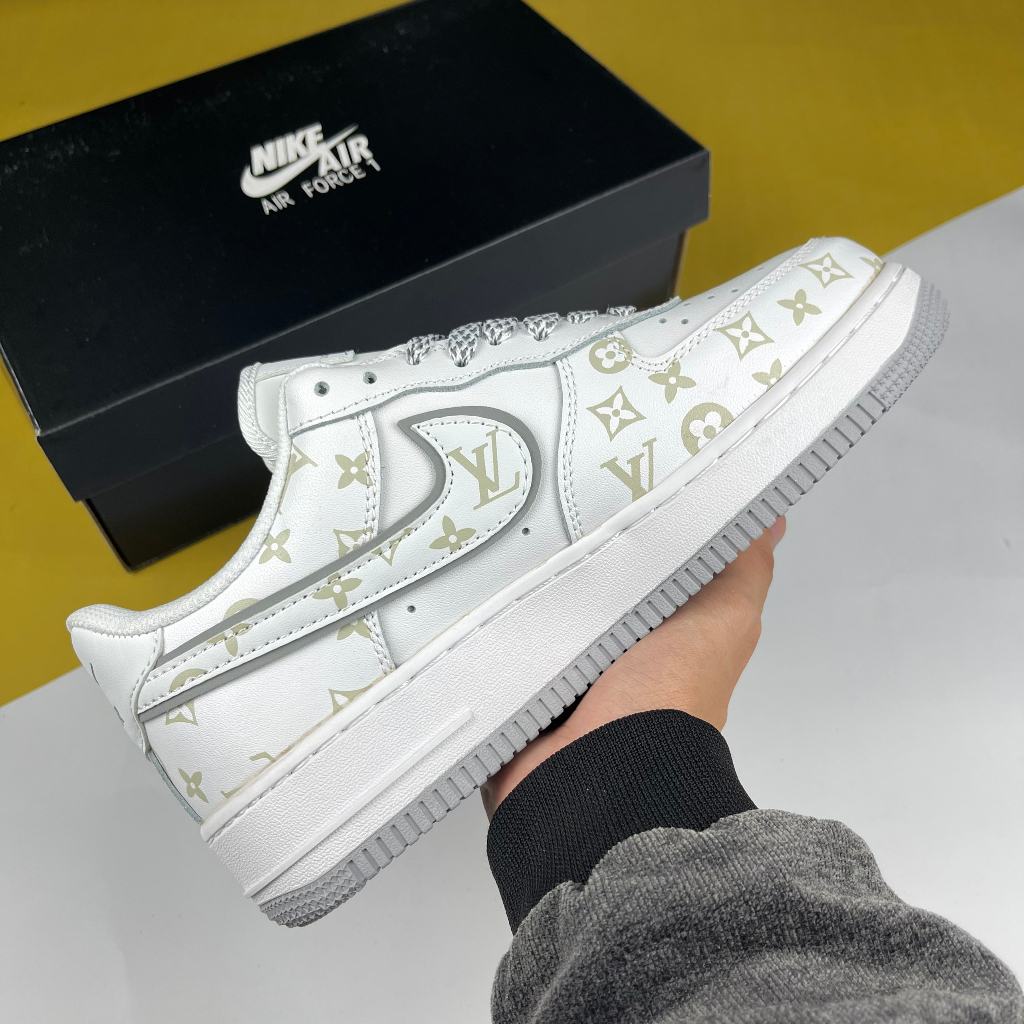 Giày AF1 LV Hàng Đẹp Nam Nữ,Giày_Nike LV Bản Cao Cấp Hot Trend 2023 Full Box Bill
