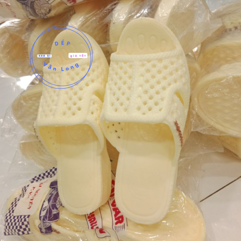 Dép tổ ong xịn dày đẹp, PVC Cao Cấp loại 1, đi trong nhà tắm văn phòng siêu êm siêu thoáng_KS3
