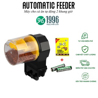 Máy cho Cá Ăn Hẹn Giờ Tự Động 2 chế độ - Tặng kèm pin ( Bảo hành 1 đổi 1 trong 7 ngày)