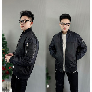 Áo khoác nam jacket tag tay bl chất 3 lớp tag tay
