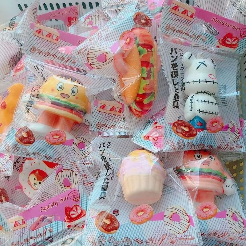 Bao bì đựng squishy chống bụi trang trí